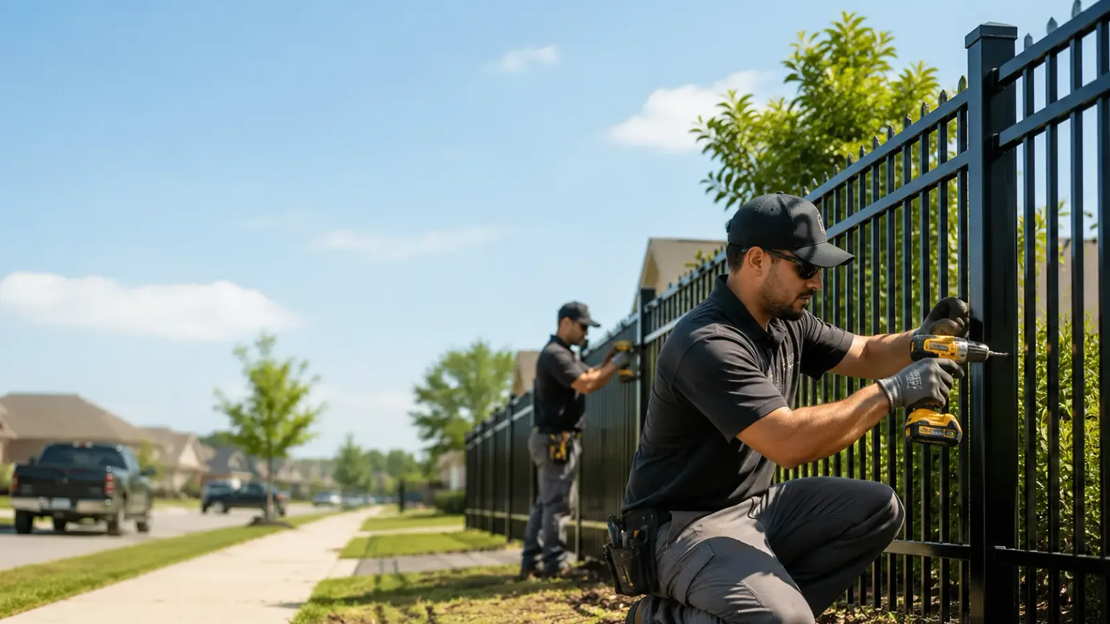 Metal Fence Installation in Fordoche, LA
